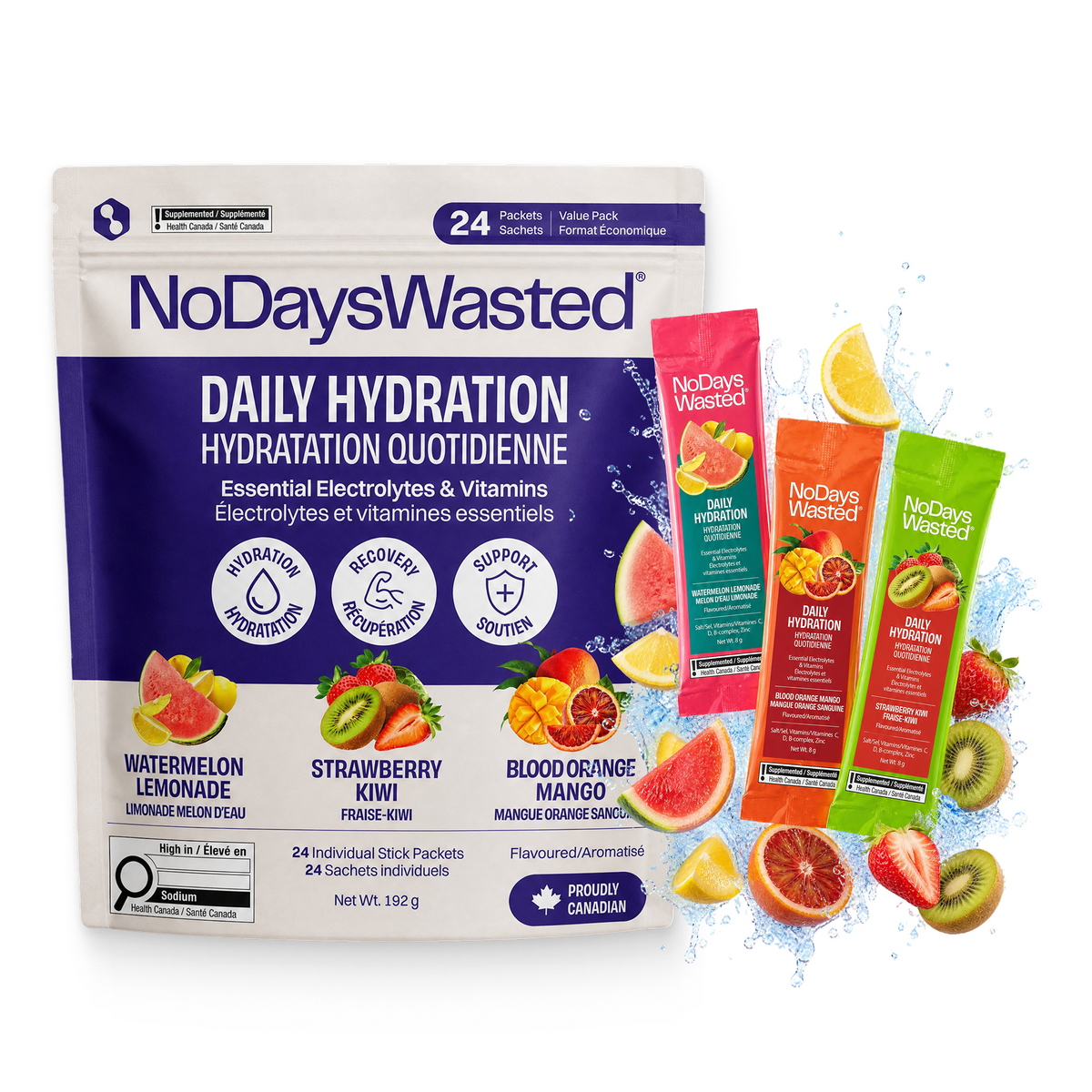 Daily Hydration Pouches